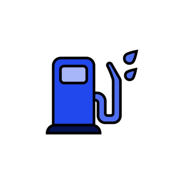 plantillas de diseño vectorial de íconos de filtro de combustible