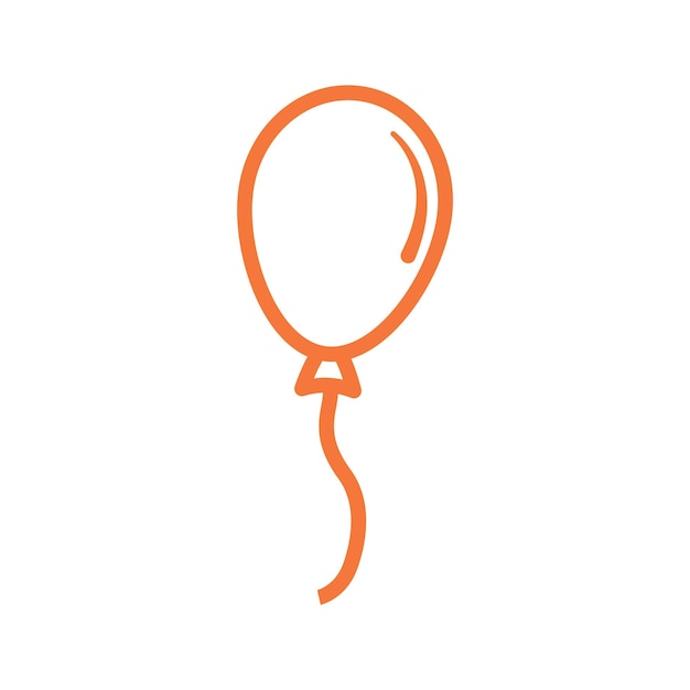 plantillas de diseño vectorial de íconos de globo