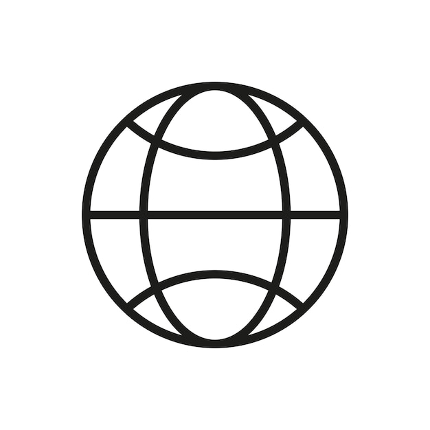 Plantillas de diseño vectorial de iconos de globos simples y modernas