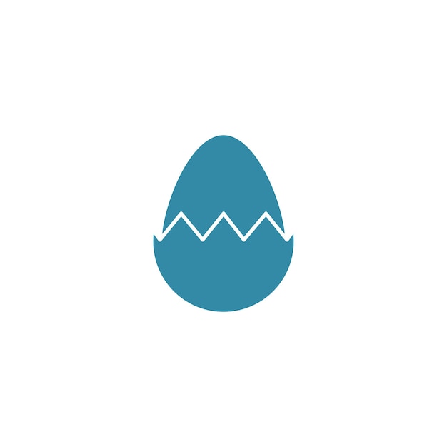 Plantillas de diseño vectorial de íconos de huevo concepto simple y moderno