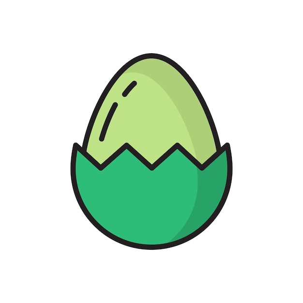 Plantillas de diseño vectorial de íconos de huevo concepto simple y moderno