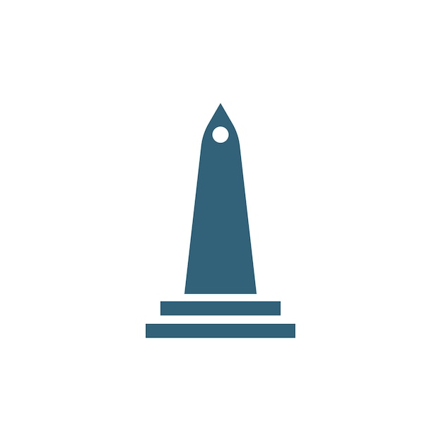 plantillas de diseño vectorial de iconos de monumentos