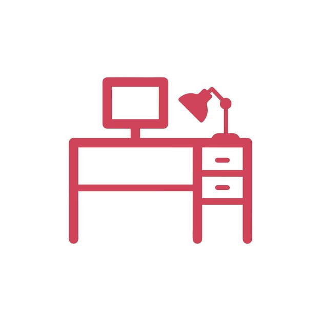 Las plantillas de diseño vectorial de iconos de la oficina
