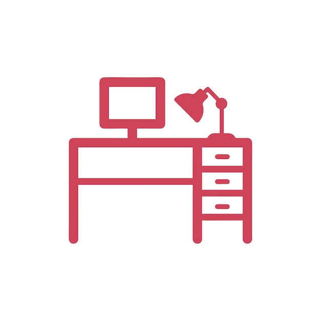 Las plantillas de diseño vectorial de iconos de la oficina