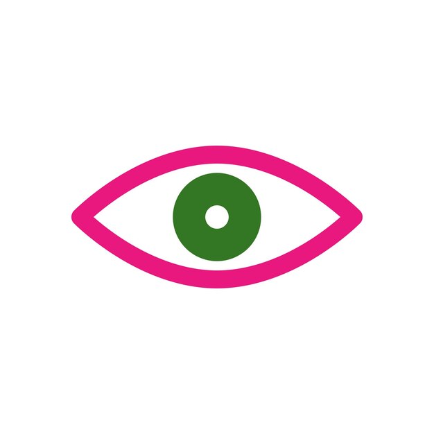 plantillas de diseño vectorial de iconos de ojos