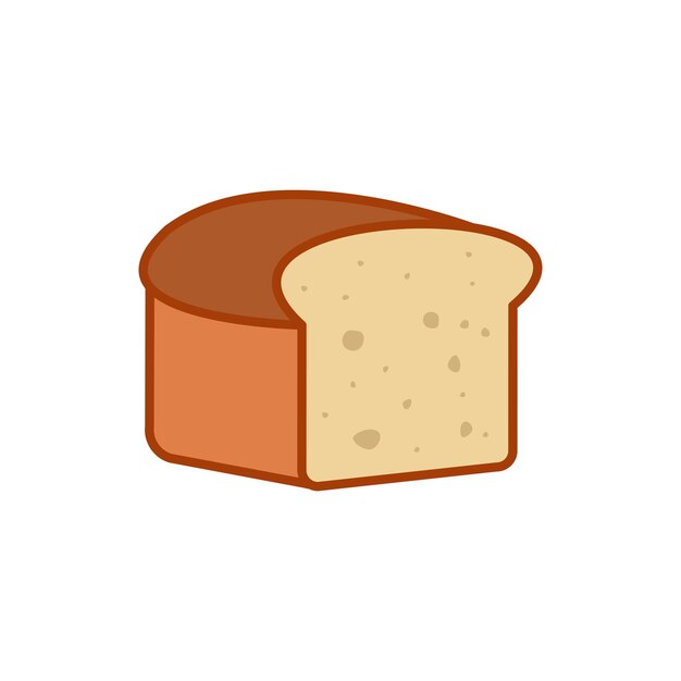 plantillas de diseño vectorial de iconos de pan