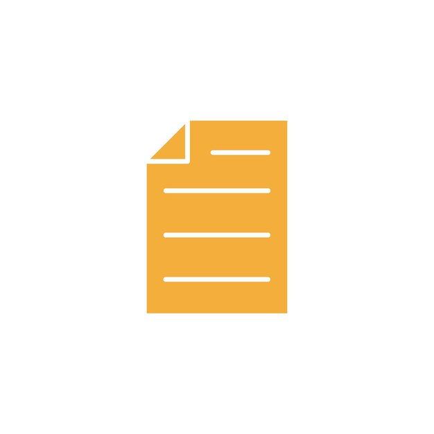 Plantillas de diseño vectorial de íconos de papel sobre fondo blanco