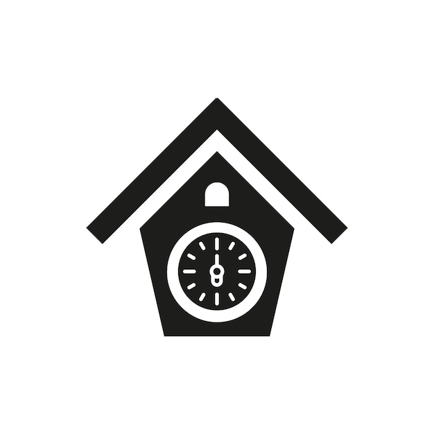 Plantillas de diseño vectorial de iconos de reloj simples y modernas