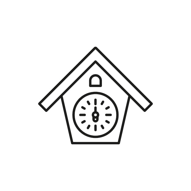 Plantillas de diseño vectorial de iconos de reloj simples y modernas
