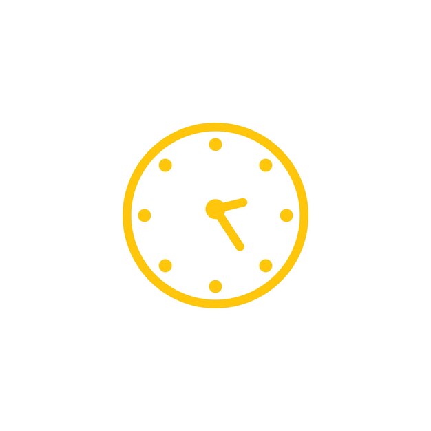 plantillas de diseño vectorial de iconos de reloj