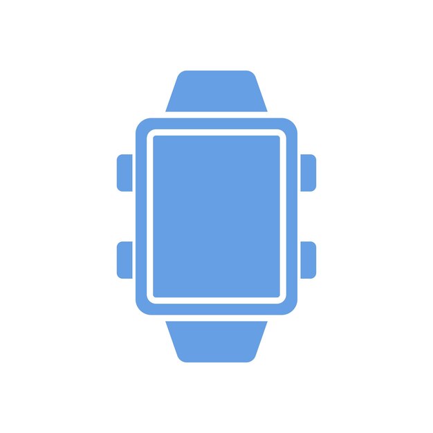 Plantillas de diseño vectorial de iconos de relojes inteligentes concepto simple y moderno