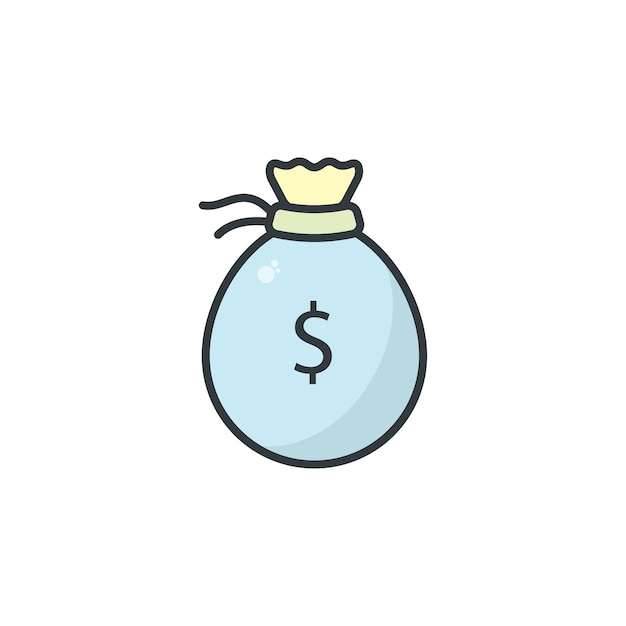 Plantillas de diseño vectorial de iconos de salario concepto simple y moderno