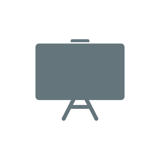 plantillas de diseño vectorial de iconos de tablero en fondo blanco