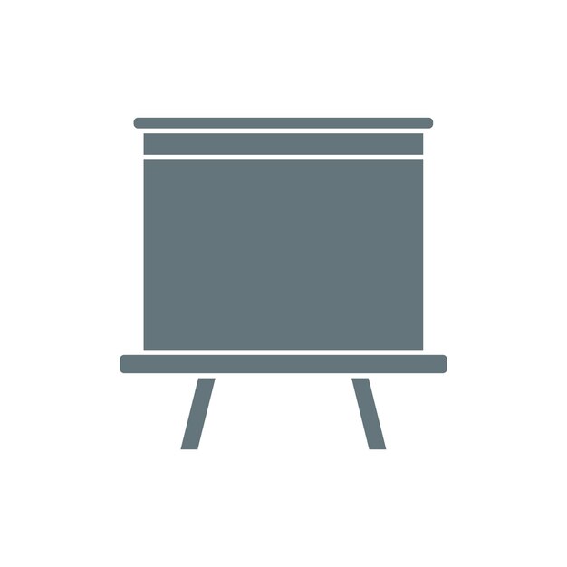 plantillas de diseño vectorial de iconos de tablero en fondo blanco