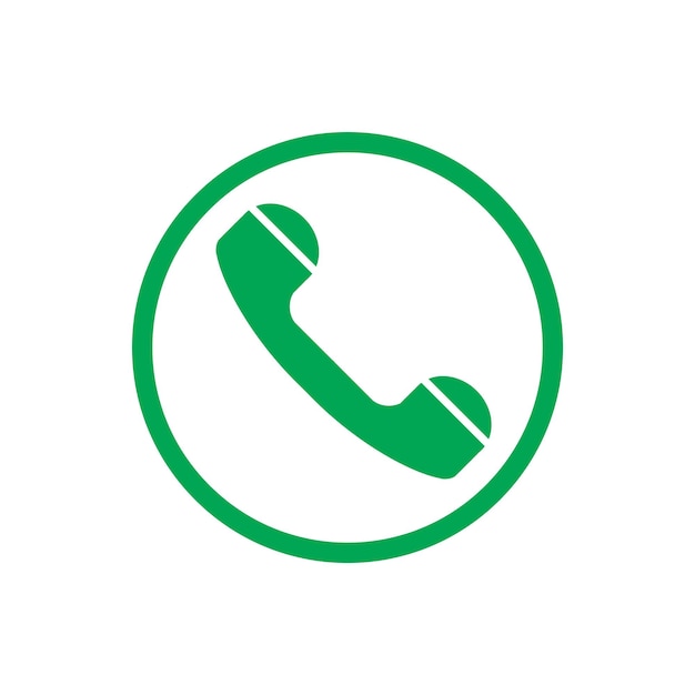plantillas de diseño vectorial de iconos de teléfonos