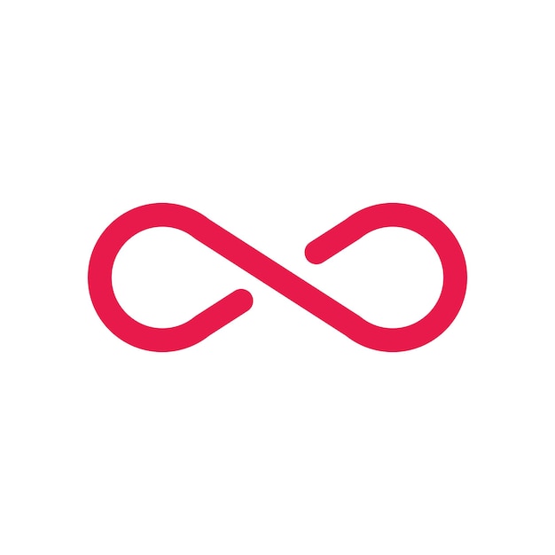 plantillas de diseño vectorial de íconos de temporizador infinito