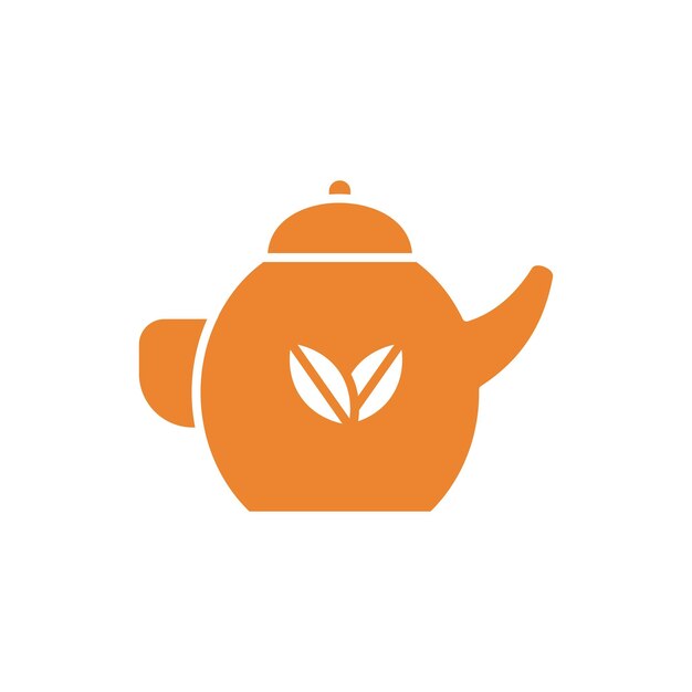 Plantillas de diseño vectorial de Tea Pot Icon concepto simple y moderno