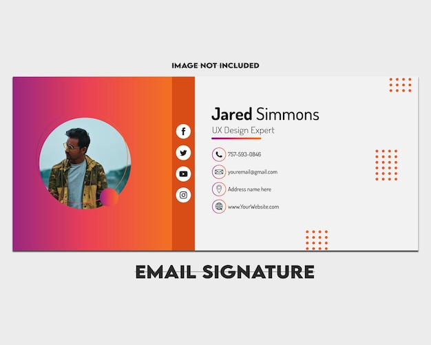 Plantillas de firmas de correo electrónico para expertos en ux