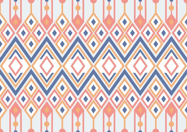 Plantillas de fondo de forma de diamante geométrico de patrón abstracto étnico para papel tapiz ropa alfombra envoltura tela textil