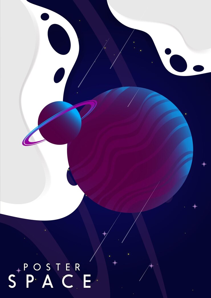 Vector las plantillas de fondo del universo son de diseño moderno de colores oscuros_01