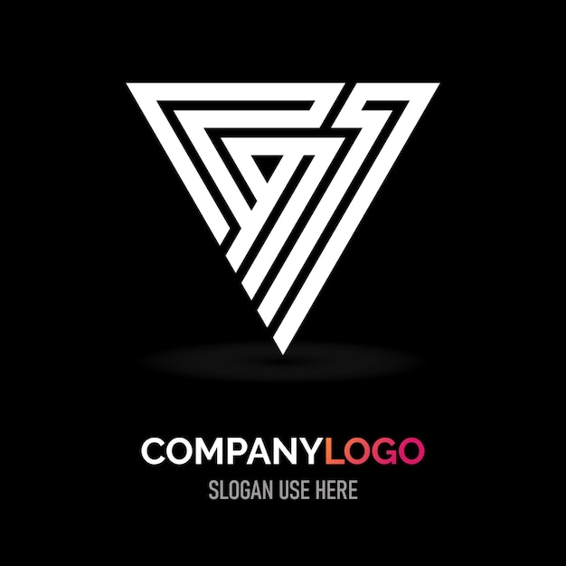 Plantillas gratuitas de logotipos de monogramas modernos