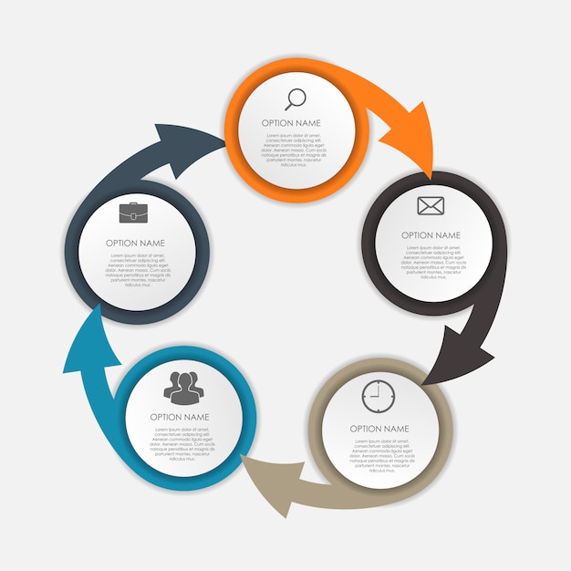 Plantillas de infografía para empresas