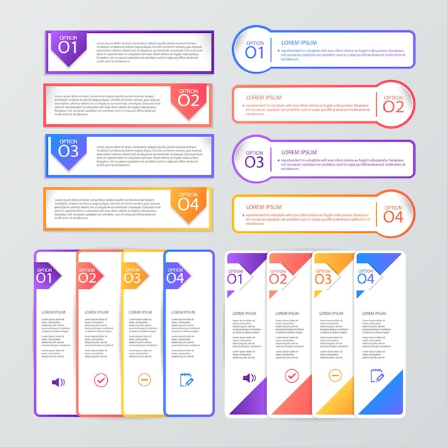 Plantillas de infografía