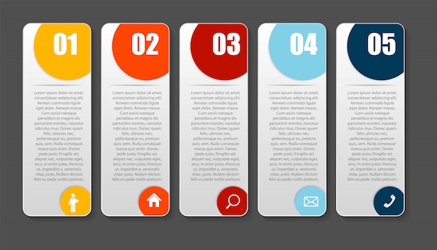 Plantillas infográficas para empresas