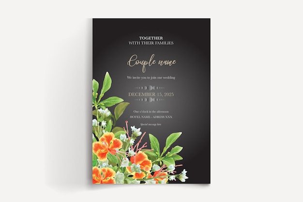 PLANTILLAS DE INVITACIÓN DE NOVIA DE DUCHA