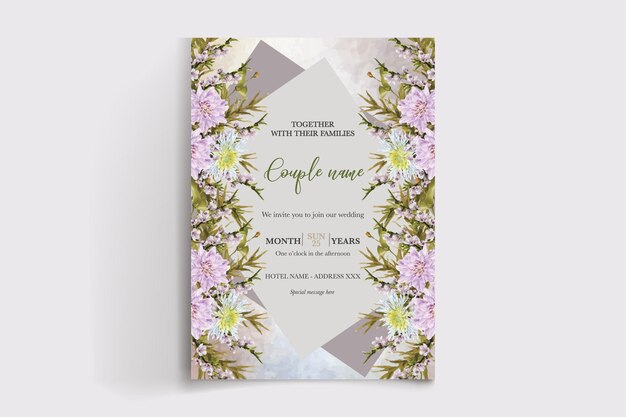 Plantillas de invitación de boda