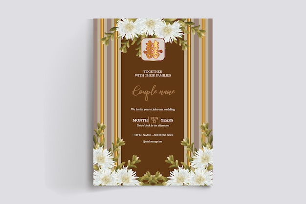 Plantillas de invitación de boda