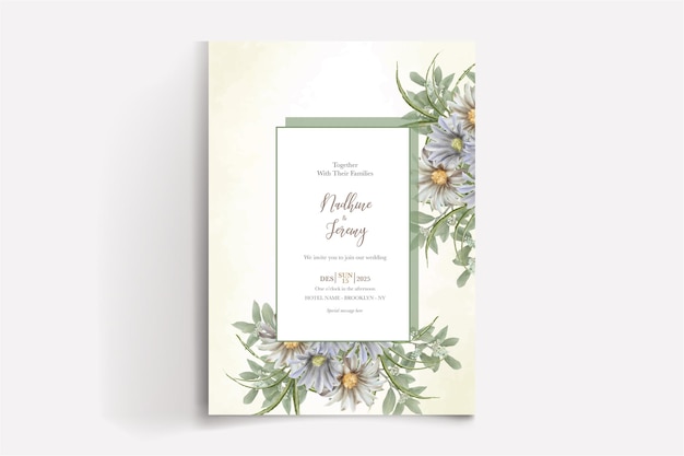 Plantillas de invitación de boda