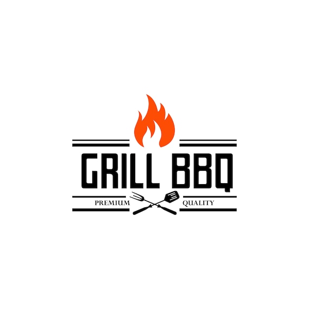 Plantillas de logo hot grill