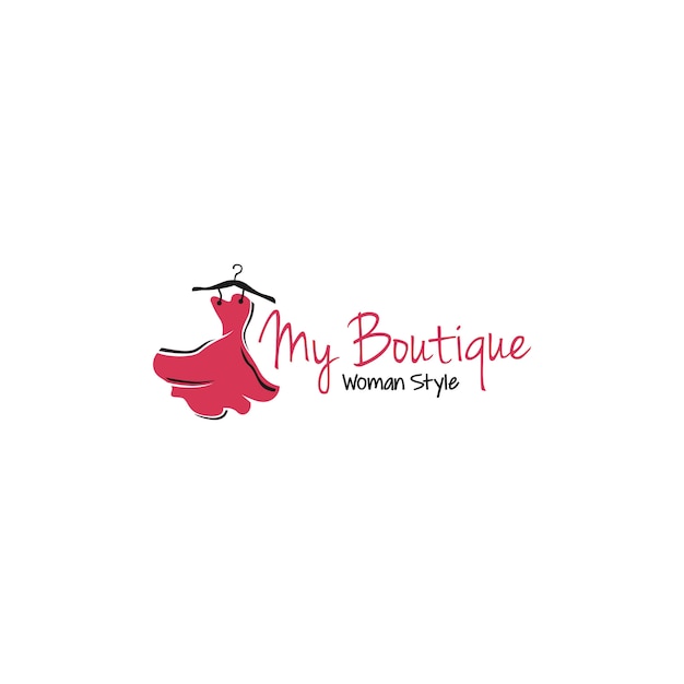 Plantillas de logotipo de boutique de lujo