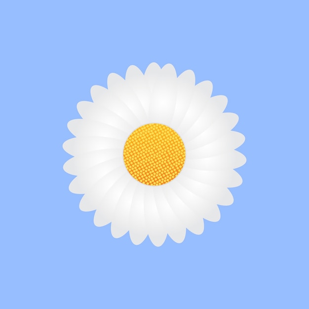 Las plantillas de logotipos de belleza y negocios del icono vectorial de la flor de margarita