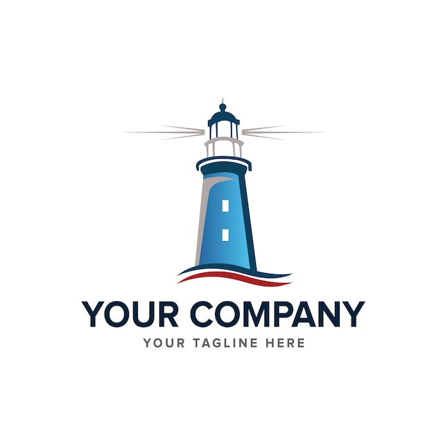Plantillas de logotipos de faros