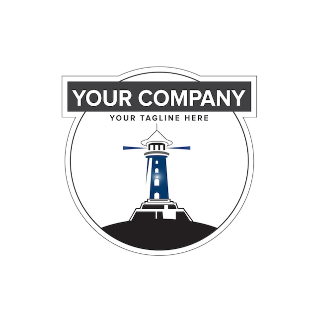 Plantillas de logotipos de faros