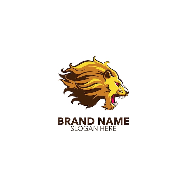 Plantillas de logotipos de leones