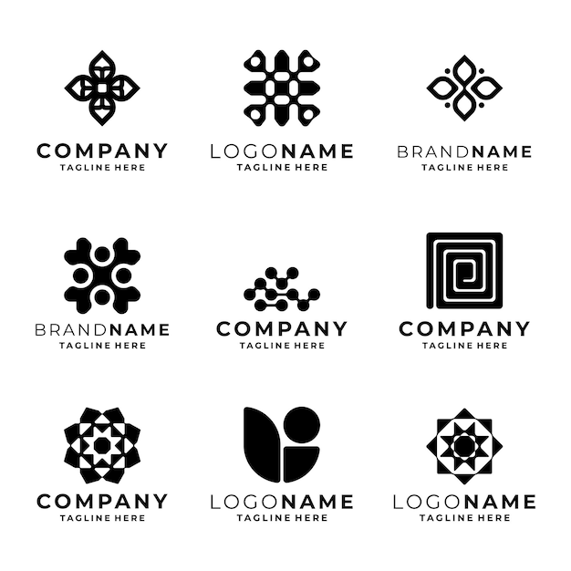 plantillas modernas de logotipo logotipo de la empresa