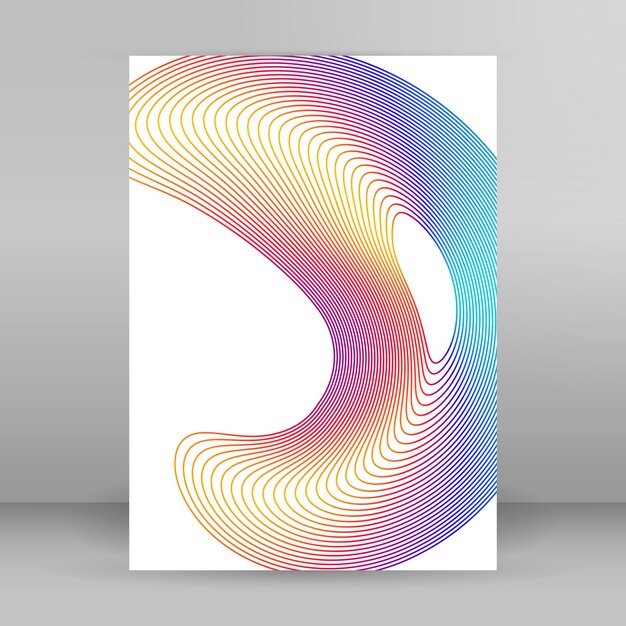 Plantillas de negocios para presentaciones multipropósito Vector editable fácil EPS 10 Diseño de diseño Folleto Formato A4 Plantilla de presentación de publicidad Diseño de folleto Cubierta de libro digital para promoción