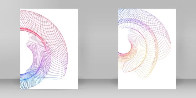 Plantillas de negocios para presentaciones polivalentes Vector fácil de editar EPS 10 diseño de diseño folleto formato A4 publicidad para nuevos productos boletines de noticias tecnología gráficos informe empresa evento fiesta