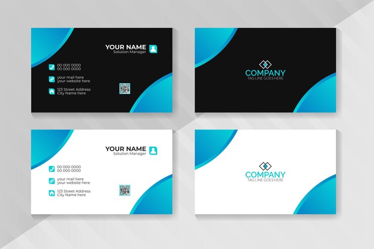 Plantillas personalizables profesionales para plantillas de diseño de tarjetas de visita corporativas modernas