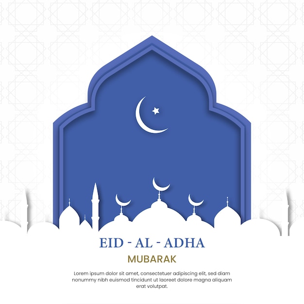 Plantillas de publicaciones en redes sociales de Eid Al Adha