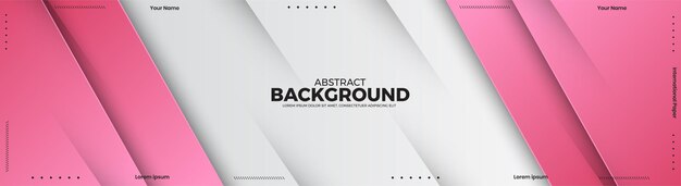 Plantillas web de diseño de banner abstracto, banner web de encabezado horizontal. Fondo de encabezado de portada abstracta moderna para diseño de sitios web, banner publicitario de portada de redes sociales, folleto, tarjeta de invitación