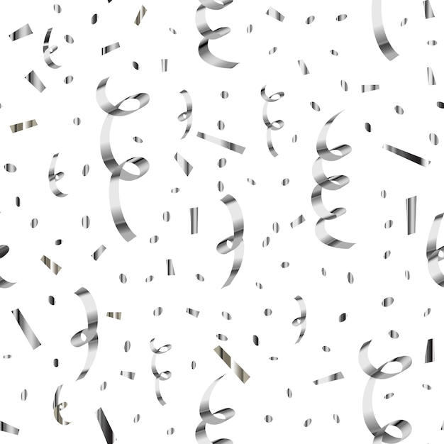Semicírculo Aspirar cordura Imágenes de Confeti Plateado - Descarga gratuita en Freepik