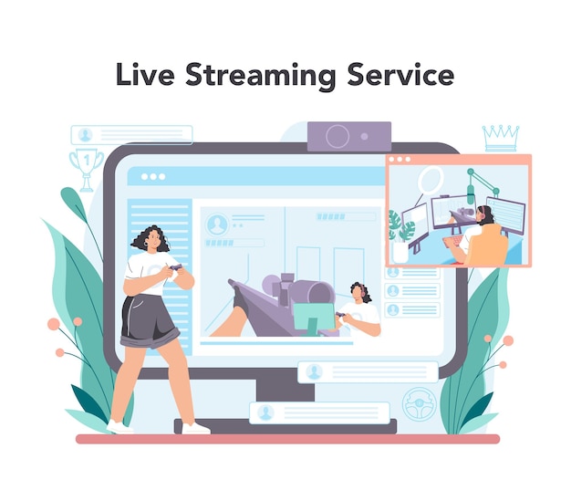 Plataforma o servicio online de jugador