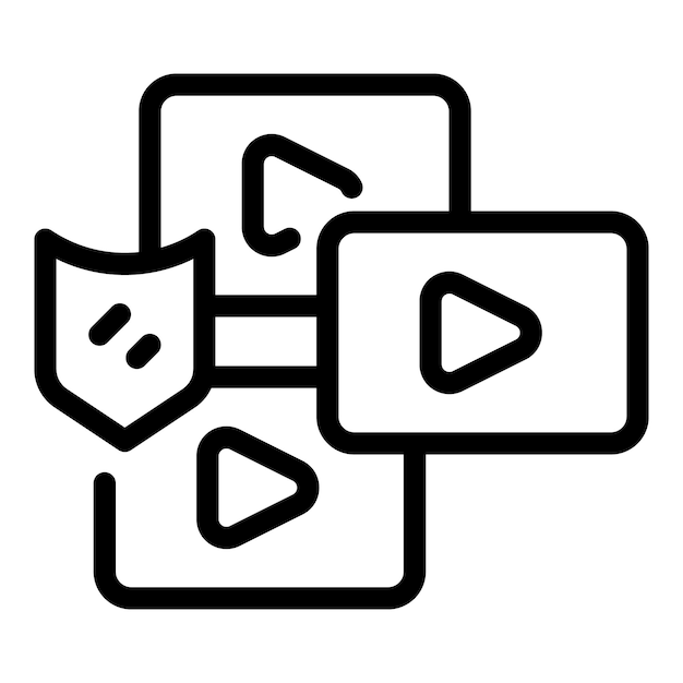 Plataforma de transmisión de video segura con escudo que protege los datos del usuario
