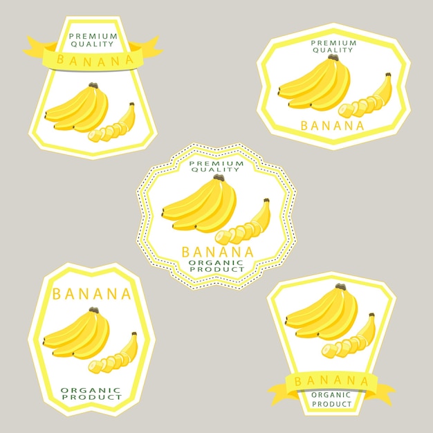 Plátano dulce, jugoso y sabroso producto ecológico natural.