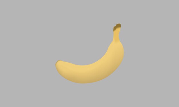 plátano en vector
