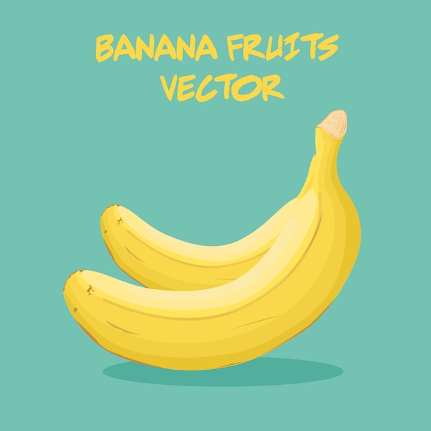 Vector plátano